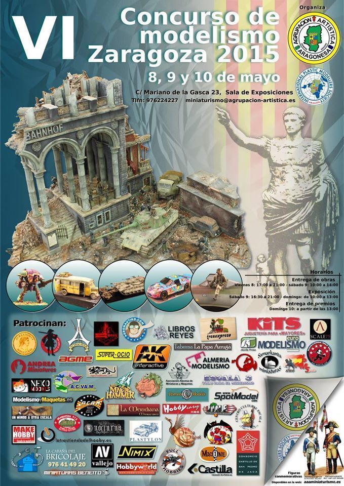 VI concurso Modelismo Zaragoza 2015