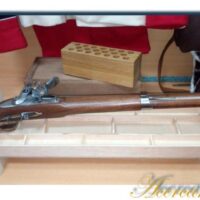 Soporte limpieza fusil avancarga