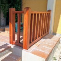 Barandal exterior